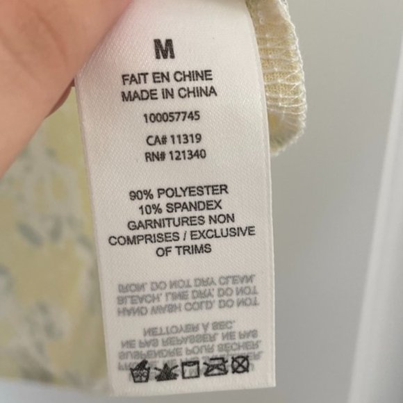 Sheer Floral Top - Picture 4 of 4